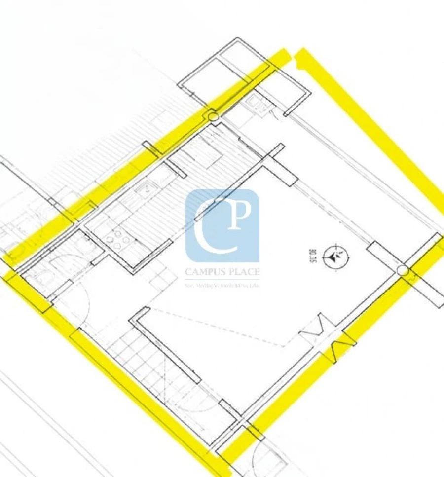 Apartamento T2 para Venda em Valongo Planta 1
