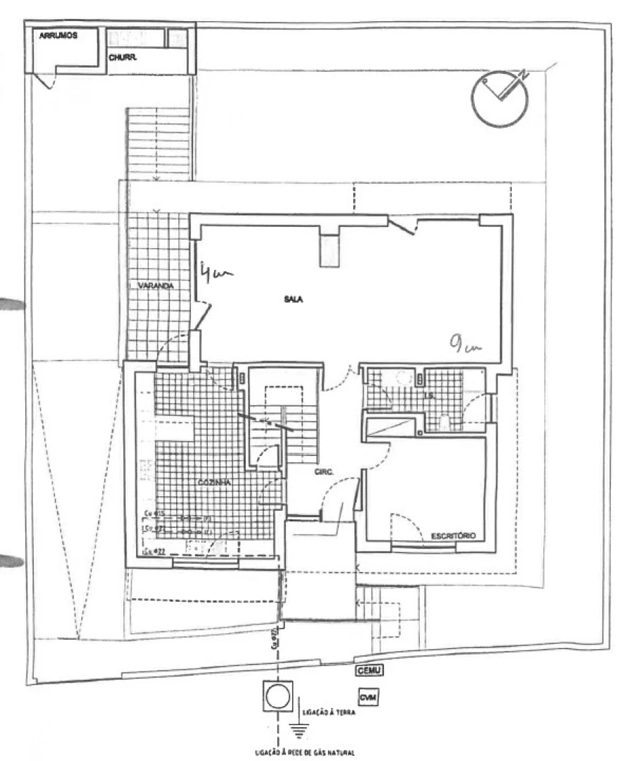 Moradia T4 para Venda em Mafra Planta 1