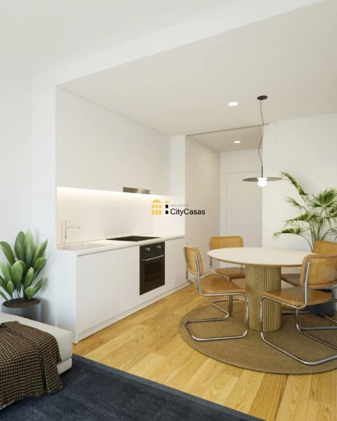 Apartamento T1 para Venda em Pedrouços