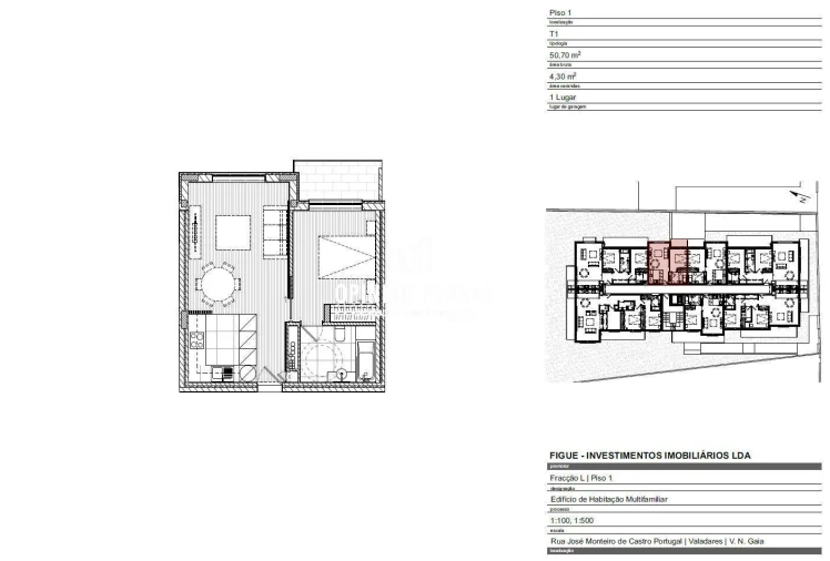 Apartamento T1 para Venda em Gulpilhares e Valadares Foto 16