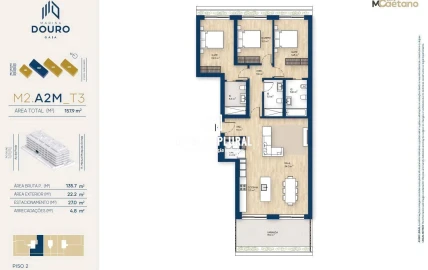 Apartamento T3 para Venda em Canidelo