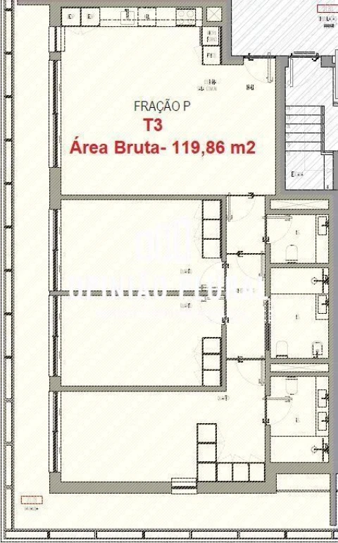 Apartamento T3 para Venda em Madalena