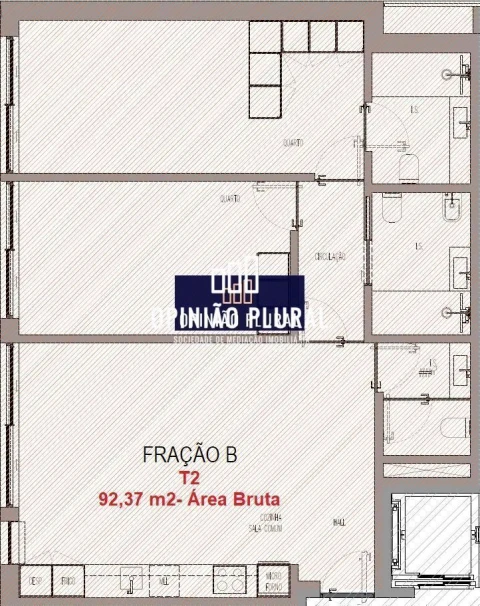 Apartamento T2 para Venda em Madalena