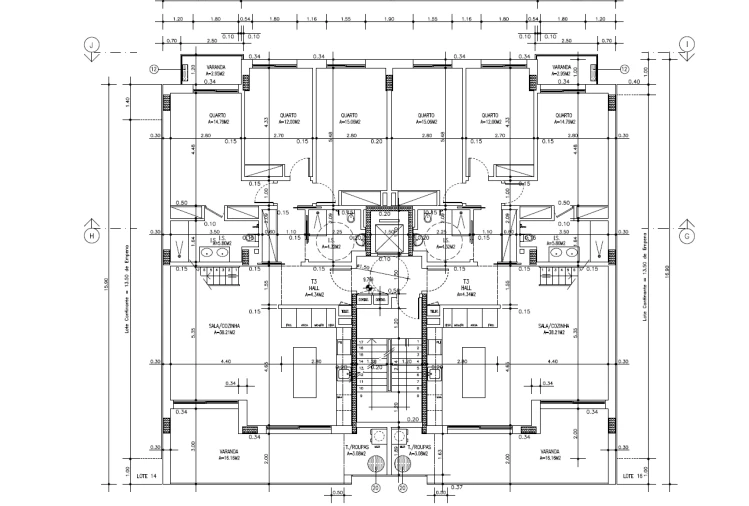 Apartamento T3 para Venda em Montijo e Afonsoeiro Planta 1
