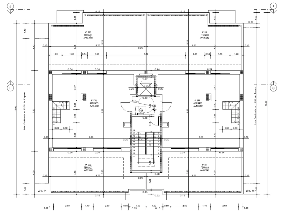 Apartamento T2 para Venda em Montijo e Afonsoeiro Planta 2