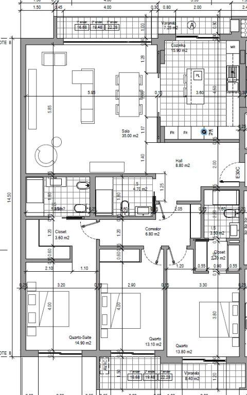 Apartamento T3 para Venda em Montijo e Afonsoeiro