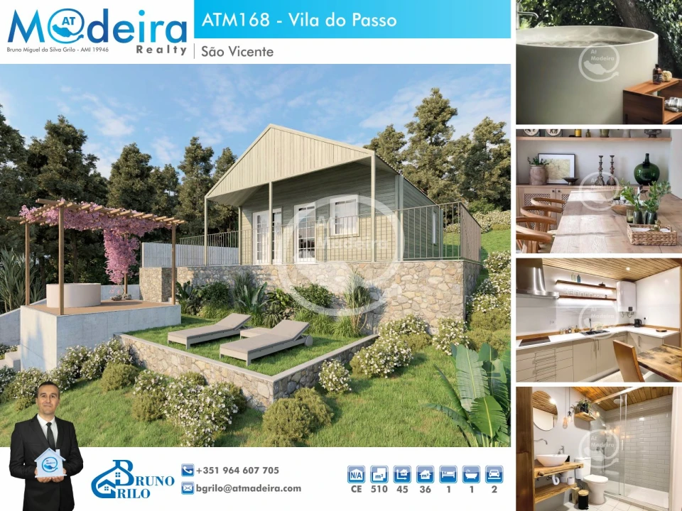 Moradia T1 para Venda em São Vicente Foto 1