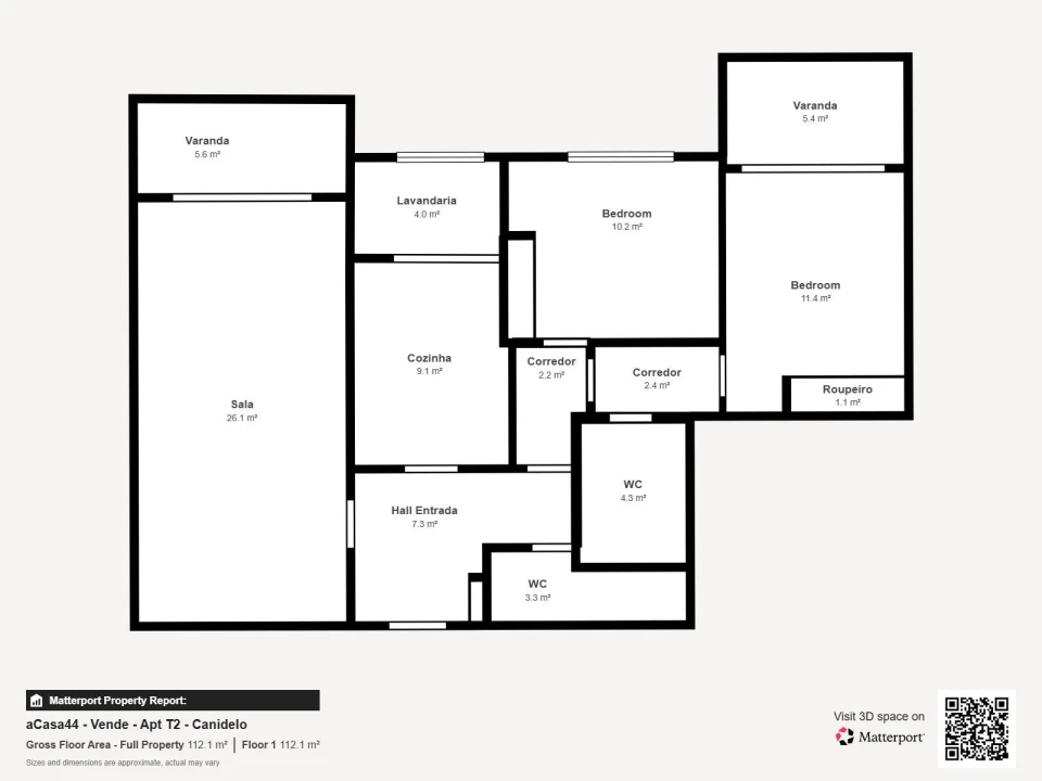 Apartamento T2 para Venda em Canidelo Foto 27