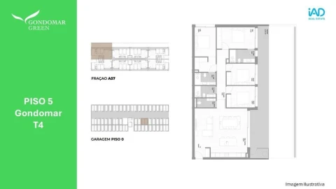 Apartamento T4 para Venda em Fânzeres e São Pedro da Cova