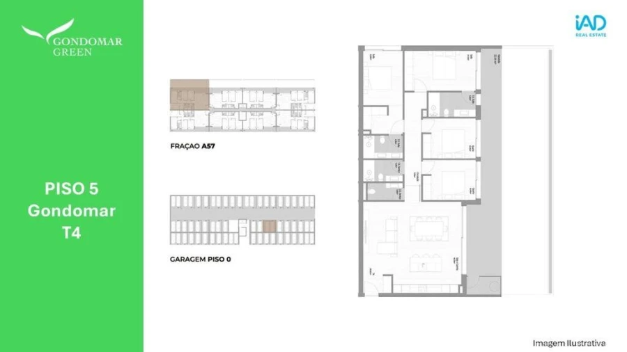 Apartamento T4 para Venda em Fânzeres e São Pedro da Cova Foto 8