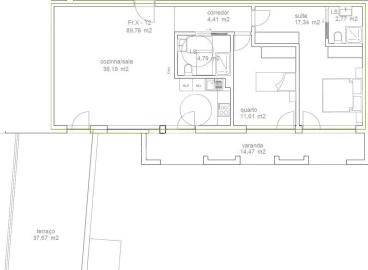 Apartamento T2 para Venda em Tondela e Nandufe