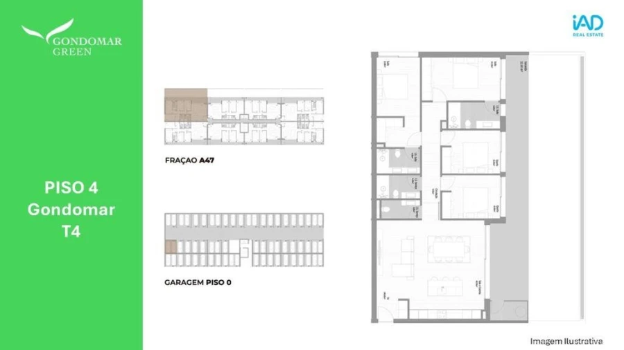 Apartamento T4 para Venda em Fânzeres e São Pedro da Cova Foto 8