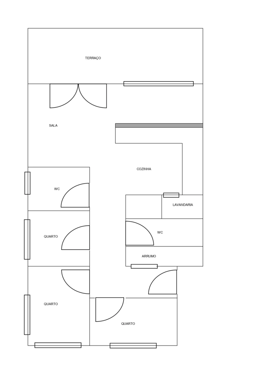Apartamento T3 para Arrendamento em Lordelo do Ouro e Massarelos Foto 30