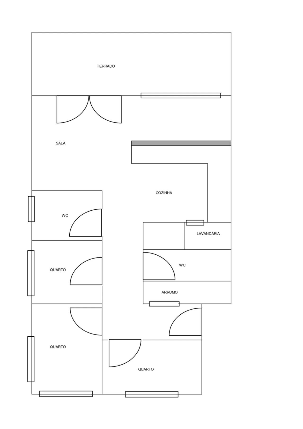 Apartamento T3 para Arrendamento em Lordelo do Ouro e Massarelos Foto 30