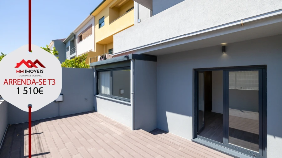 Apartamento T3 para Arrendamento em Lordelo do Ouro e Massarelos