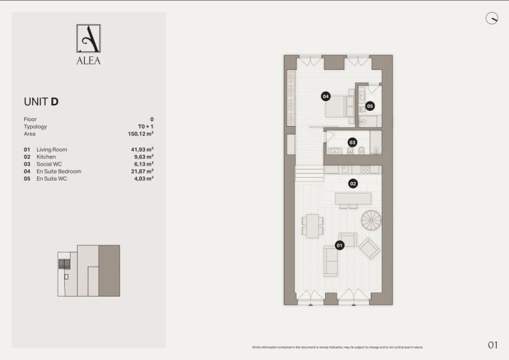 Apartamento T1 para Venda em Santo António Planta 1