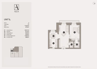 Apartamento T1 para Venda em Santo António