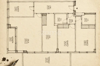 Apartamento T3 para Venda em Santo Antonio dos Olivais