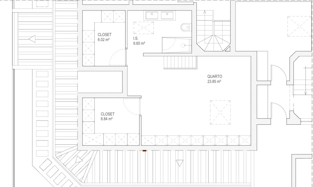 Apartamento T3 para Venda em Loule (São Clemente) Planta 2