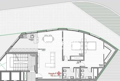 Apartamento T2 para Venda em Mafamude e Vilar do Paraíso