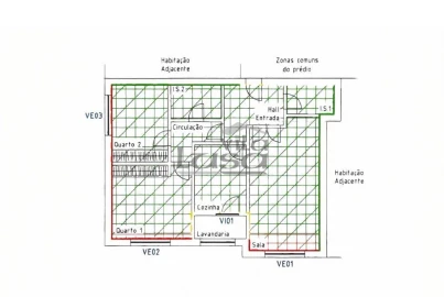 Apartamento T2 para Venda em Sandim, Olival, Lever e Crestuma