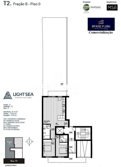 Apartamento T2 para Venda em Anta e Guetim