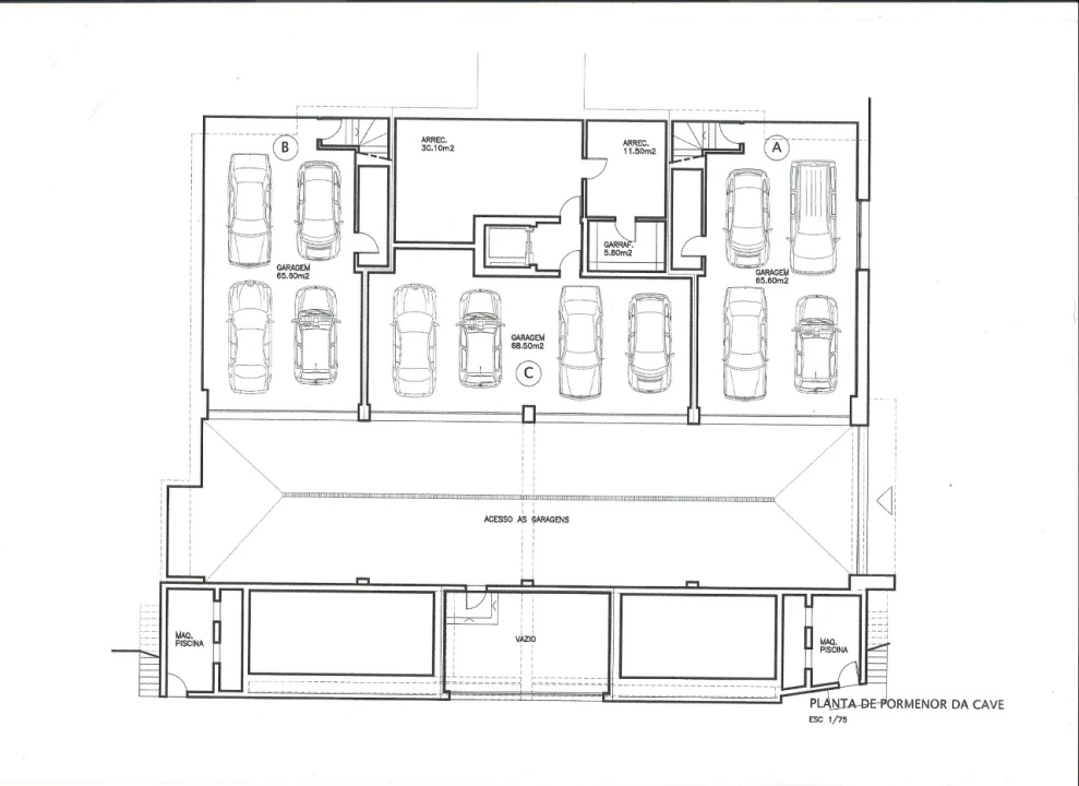 Apartamento T3 para Arrendamento em Cascais e Estoril Planta 2