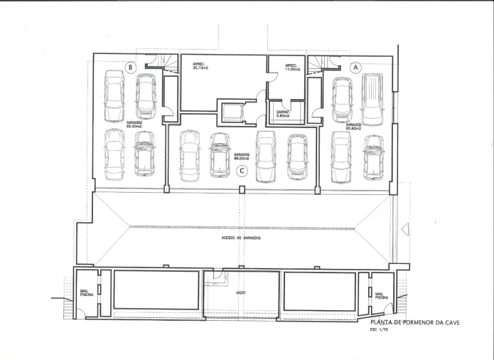 Apartamento T3 para Arrendamento em Cascais e Estoril Planta 2