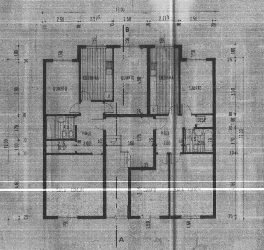 Apartamento T2 para Venda em Setubal (São Sebastião) Planta 1