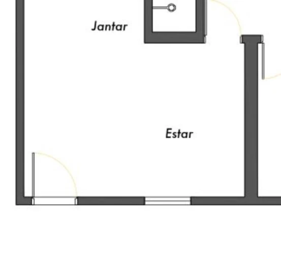 Apartamento T2 para Venda em Aradas Planta 1