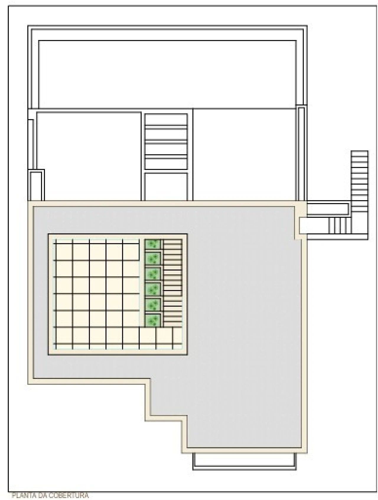 Moradia T4 para Venda em Vau Planta 4