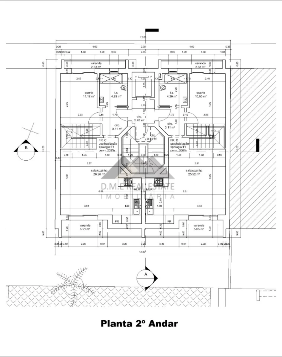 Apartamento T3 para Venda em Altura Foto 6