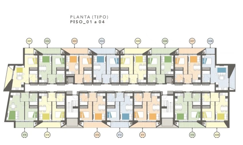 Apartamento T1 para Arrendamento em Paranhos Planta 1
