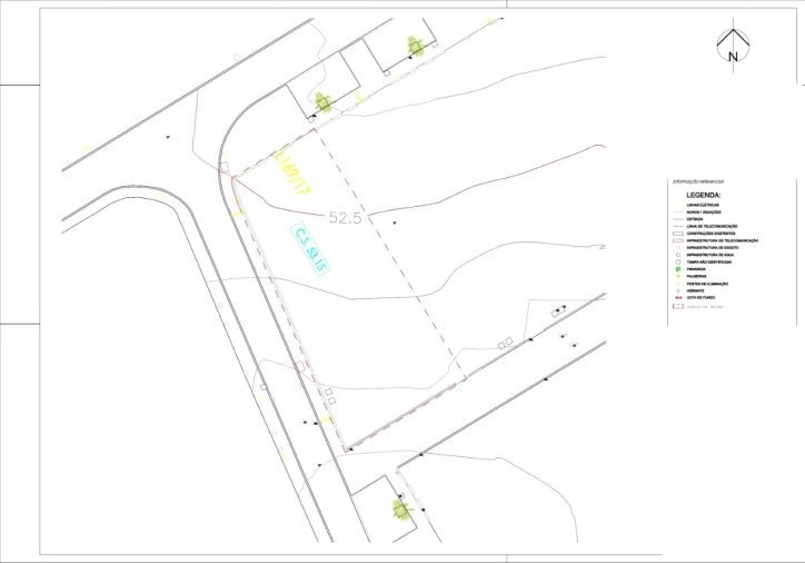 Moradia T3 para Venda em Quarteira Planta 1