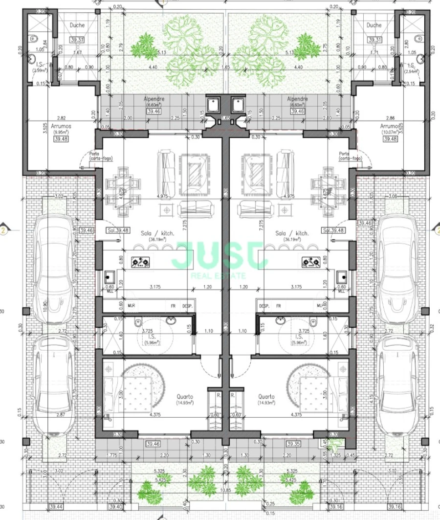 Moradia T1 para Venda em Fernao Ferro Planta 1