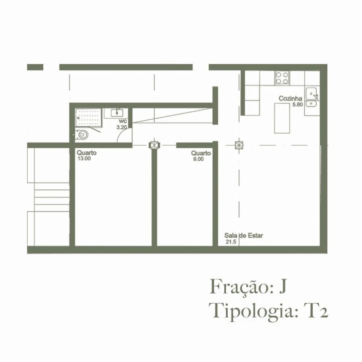 Apartamento T2 para Venda em Rio Tinto Foto 2