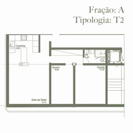 Apartamento T2 para Venda em Rio Tinto