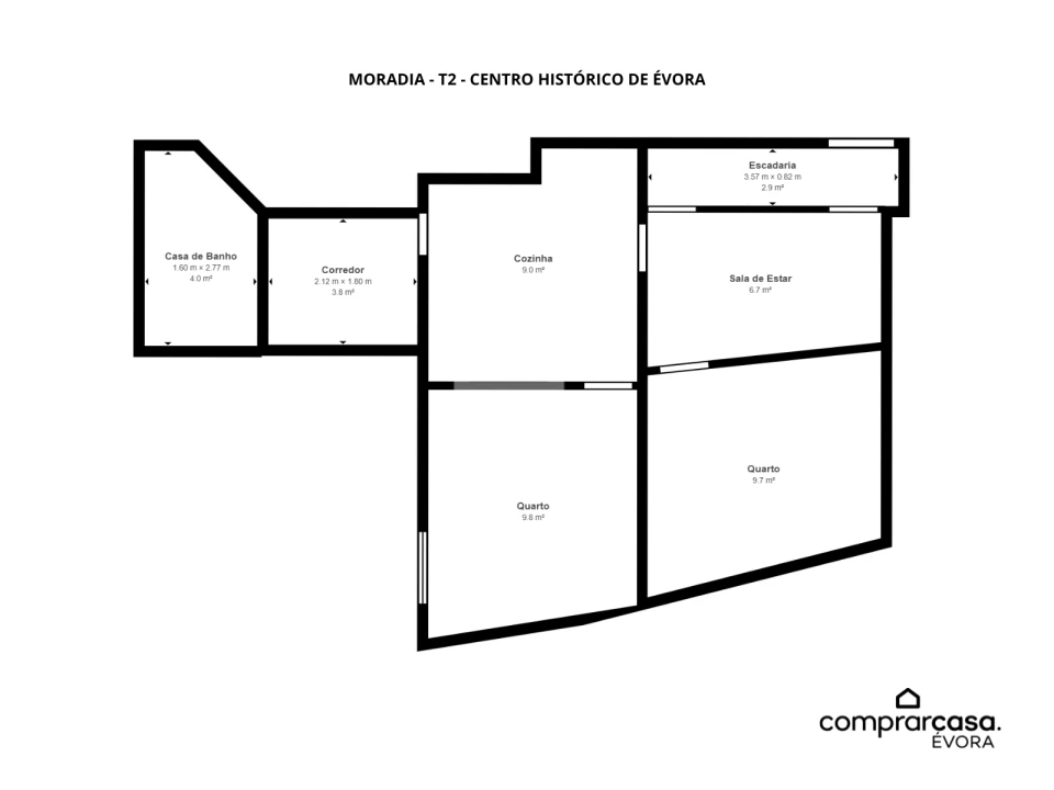 Moradia T2 para Venda em Évora (São Mamede, Sé, São Pedro e Santo Antão) Foto 16