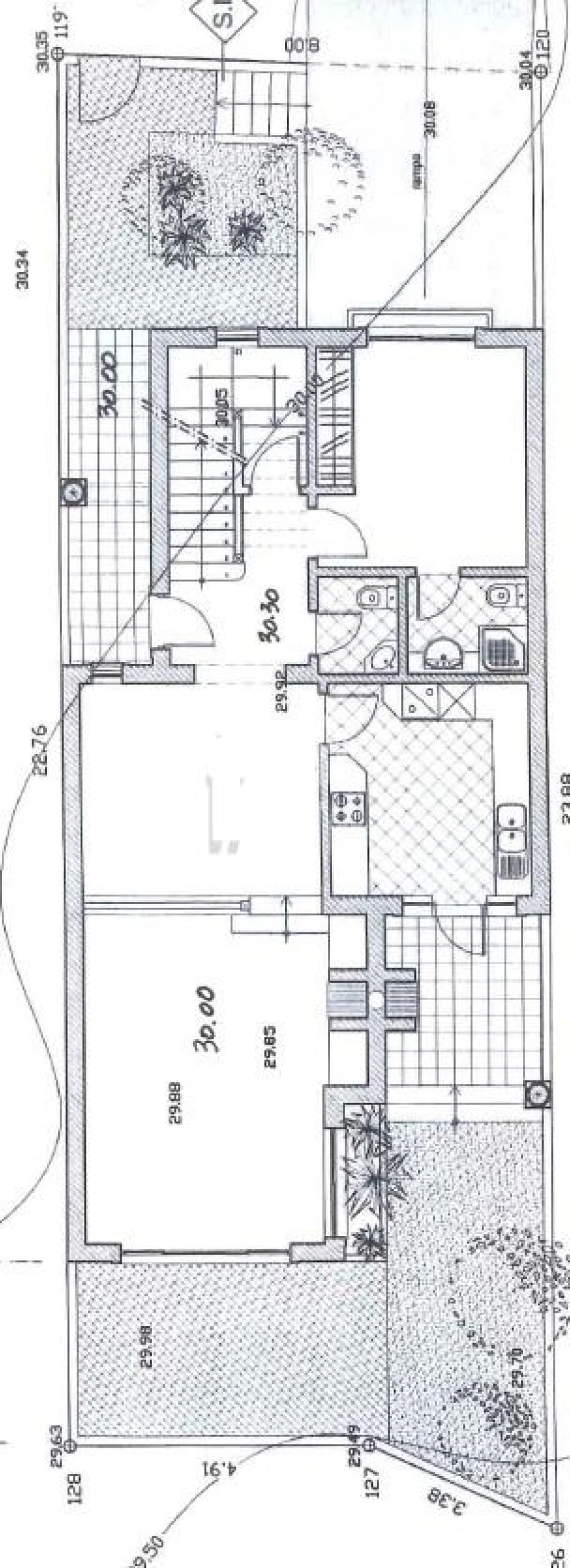 Moradia T4 para Venda em Quarteira Planta 1