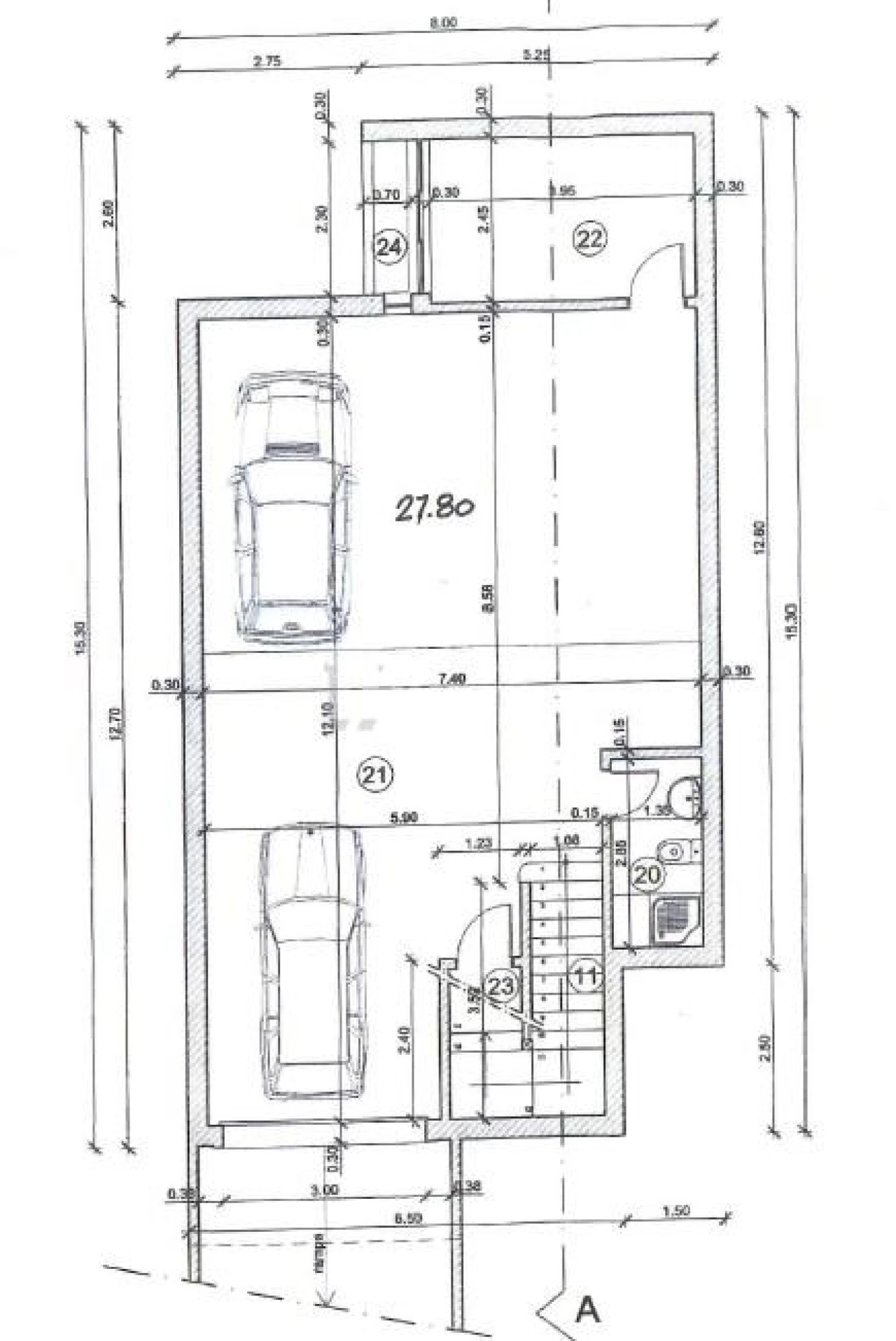 Moradia T4 para Venda em Quarteira Planta 2