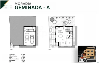 Moradia T3 para Venda em Caniço
