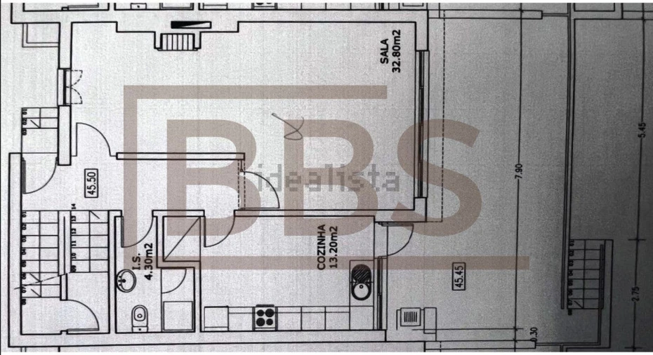 Moradia T3 para Venda em Guia Planta 1