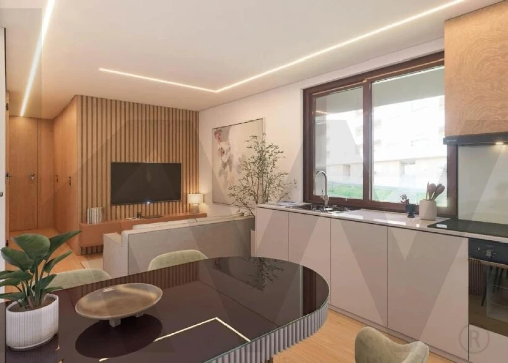 Apartamento T1 para Venda em Aguas Santas Foto 1