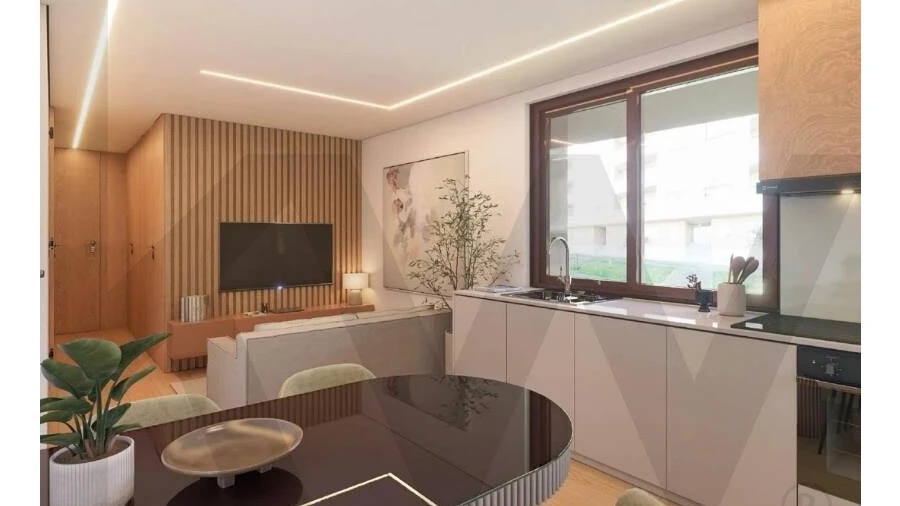 Apartamento T1 para Venda em Aguas Santas