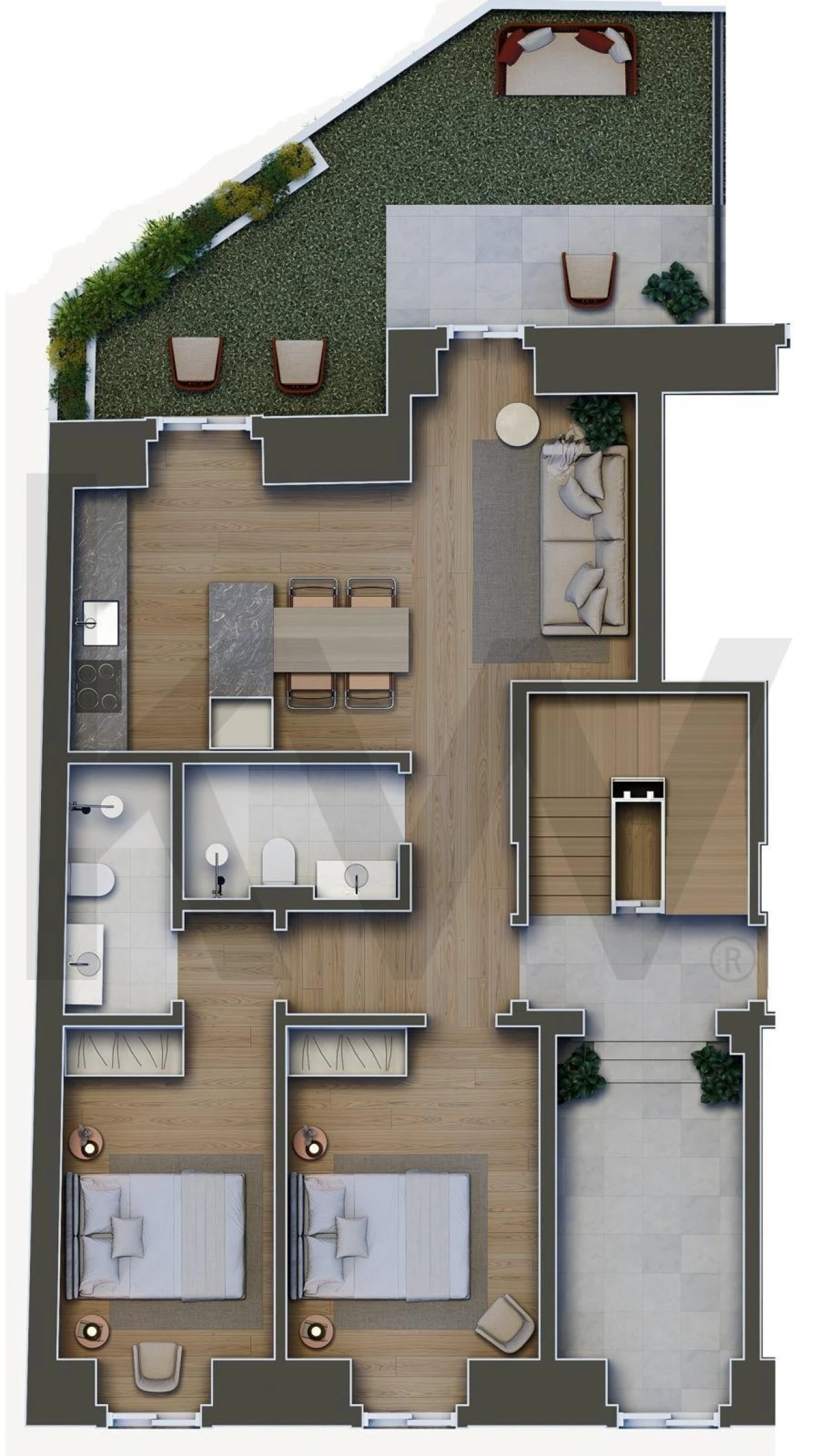 Apartamento T2 para Venda em Estrela Foto 18