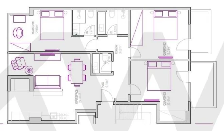 Apartamento T3 para Venda em Algés, Linda-A-Velha e Cruz Quebrada-Dafundo