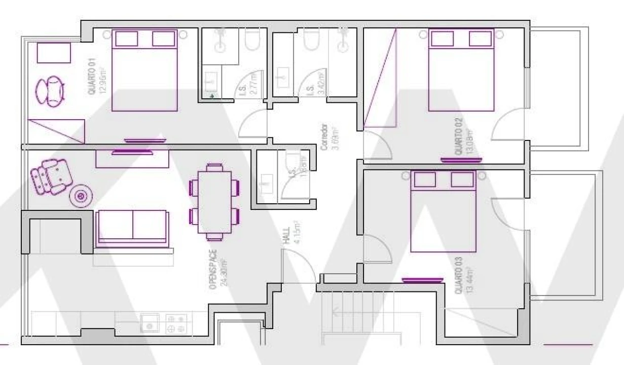 Apartamento T3 para Venda em Algés, Linda-A-Velha e Cruz Quebrada-Dafundo Foto 26