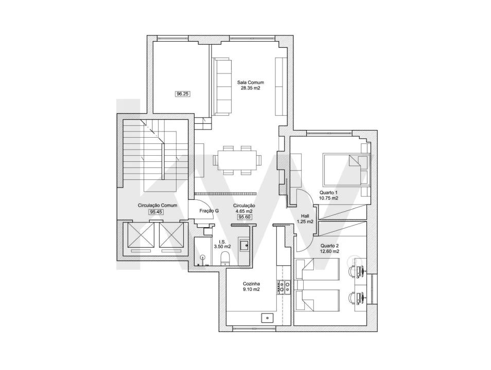 Apartamento T2 para Venda em Carnaxide e Queijas Foto 28