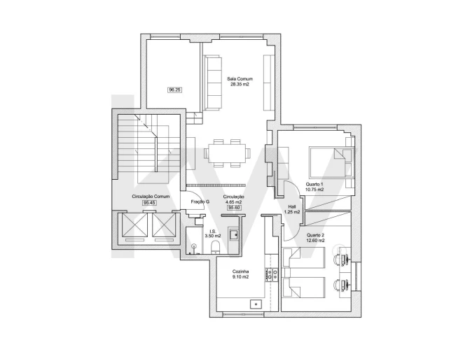 Apartamento T2 para Venda em Carnaxide e Queijas Foto 28