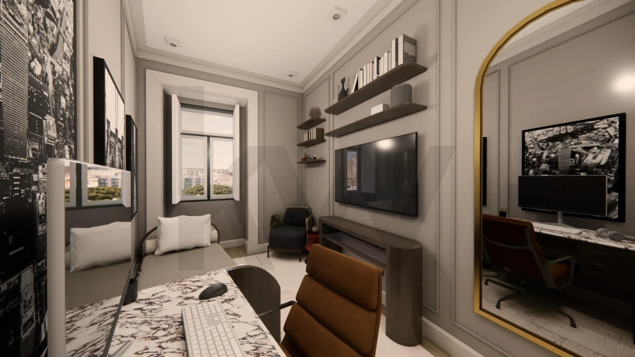 Apartamento T1 para Venda em Estrela Foto 7